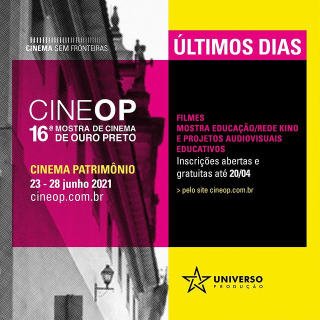  16ª Edição - CineOP - Mostra de Cinema de Ouro Preto