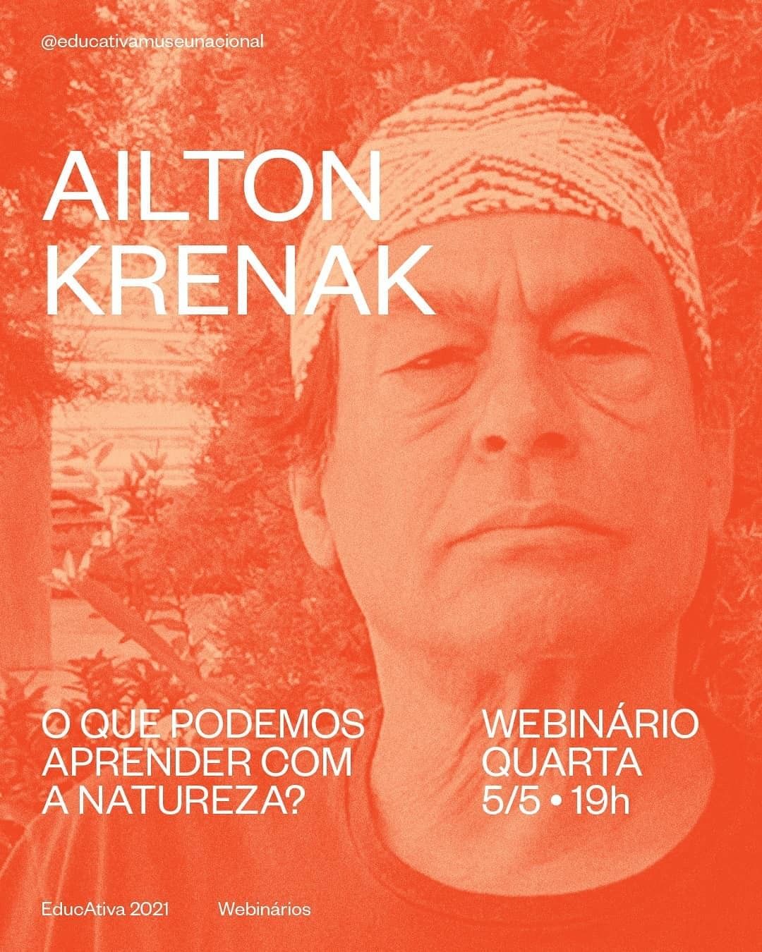 Webinário: "O que podemos aprender com a natureza?" com Ailton Krenak