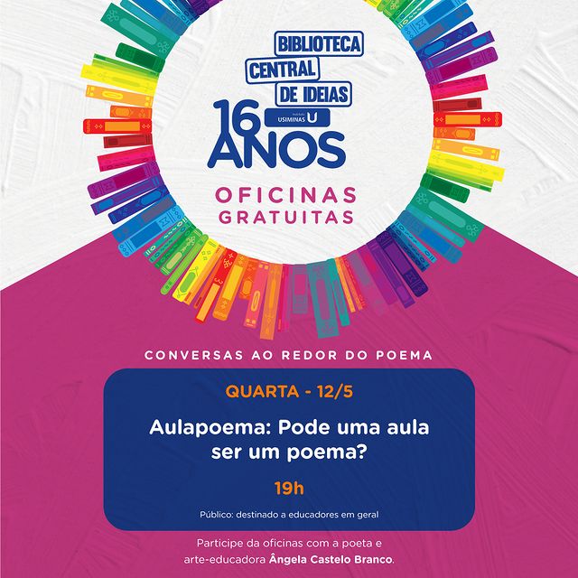 16 anos da "Biblioteca Central de Ideias" - Instituto Usiminas