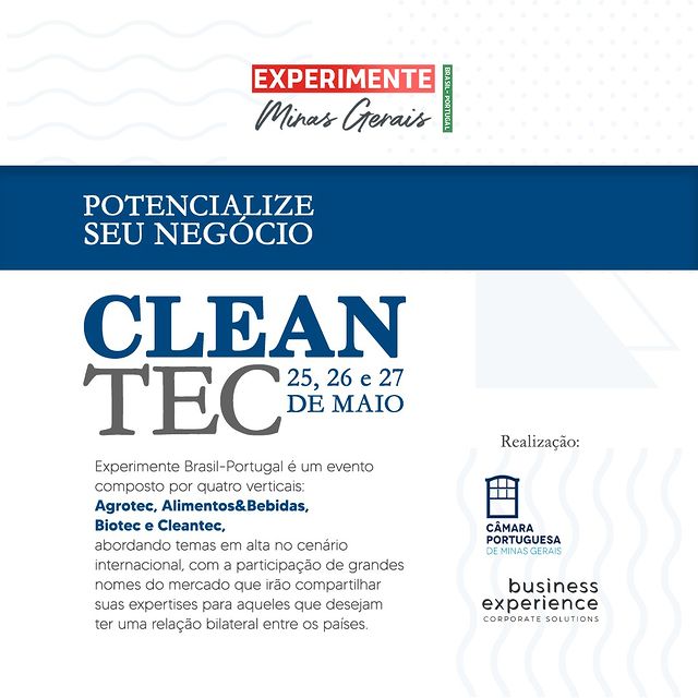 Experimente Brasil Portugal 2021: "Cleantec"