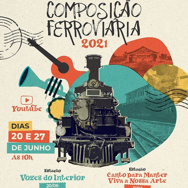 Reprodução: Instagram Composição Ferroviária 2021 - Etapas Junho