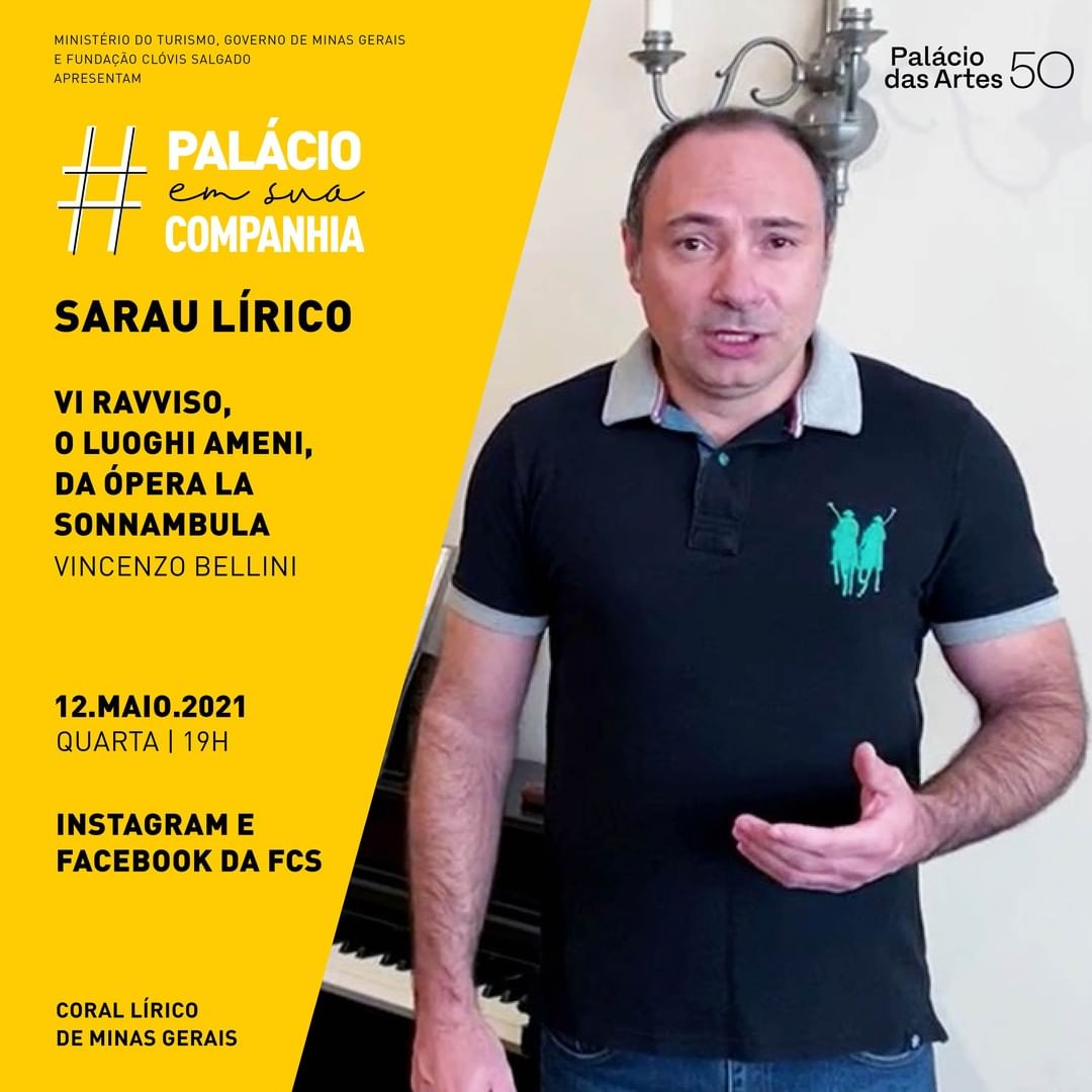 "Sarau Lírico" - Fundação Clóvis Salgado