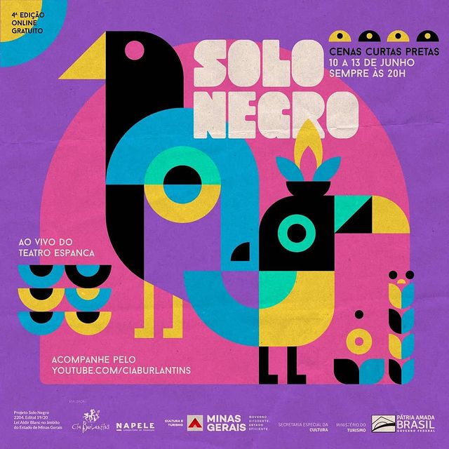 Reprodução: Instagram "Cenas Curtas Pretas" - Projeto Solo Negro