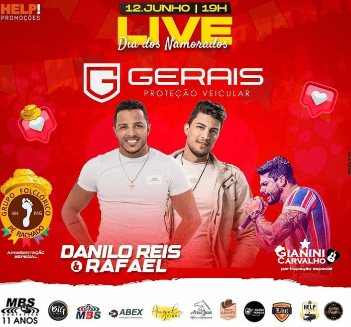 Live Dia dos Namorados - Help! Produções
