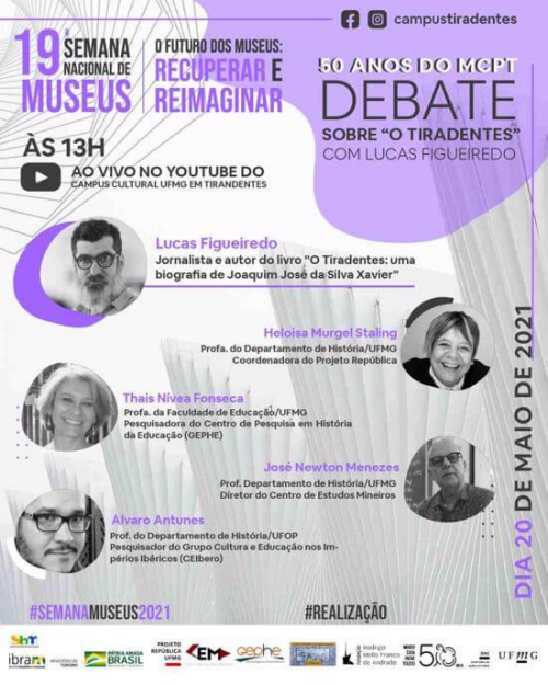 Debate sobre o "Tiradentes", com o jornalista Lucas Figueiredo