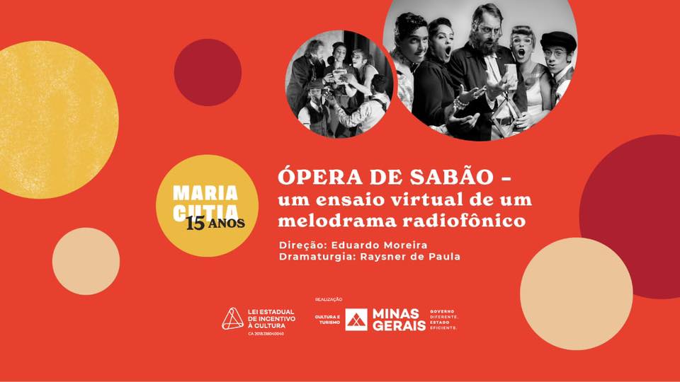 Reprodução: Facebook Ópera de Sabão - um ensaio virtual de um melodrama radiofônico