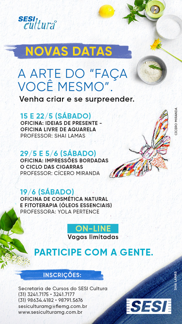 "Oficinas de Artesanato" - SESI Museu de Artes e Ofícios