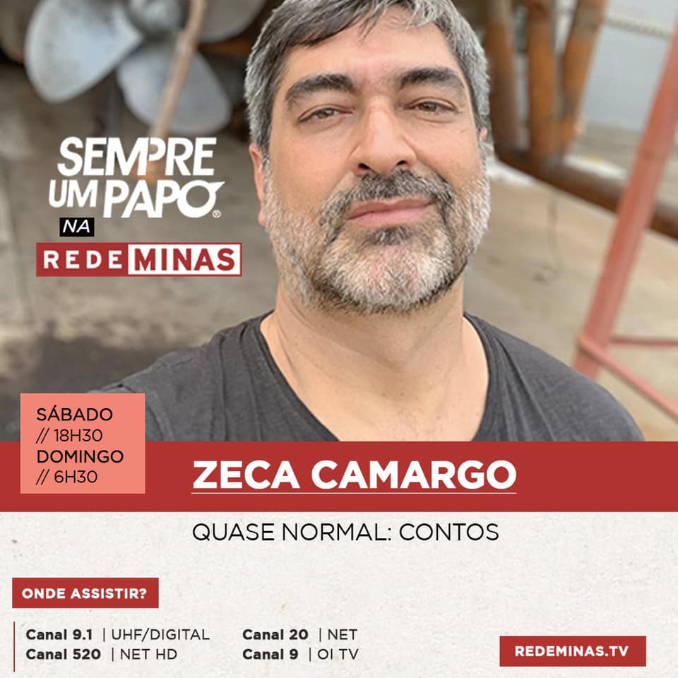 Reprodução: Facebook Sempre Um Papo recebe Zeca Camargo