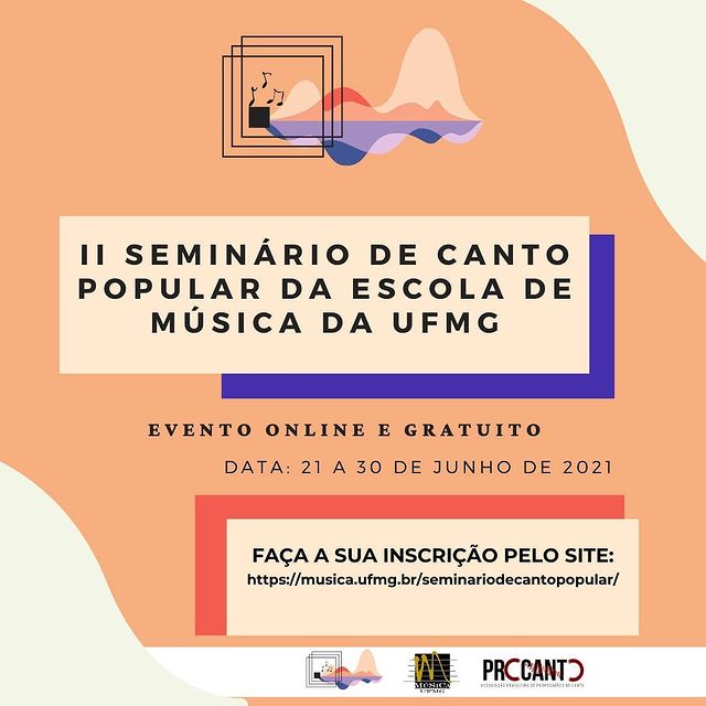 II Seminário de Canto Popular da Escola de Música da UFMG