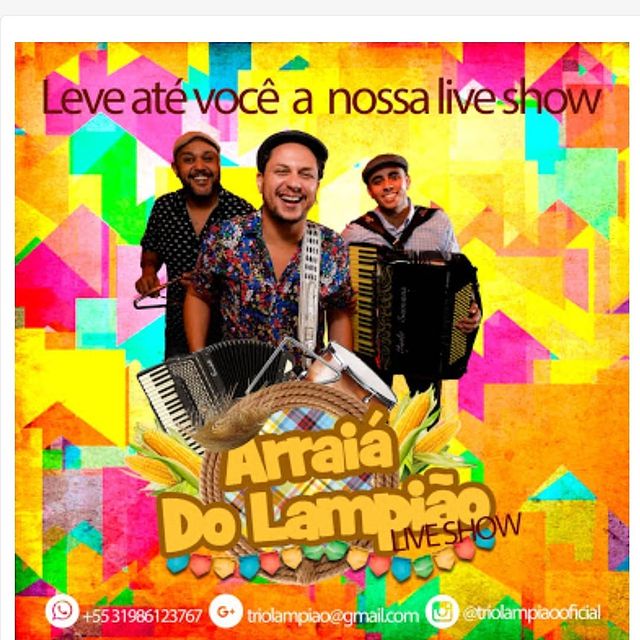 Trio Lampião para seu São João Online! Live Show