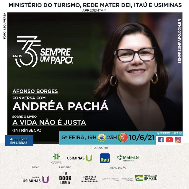 Sempre Um Papo recebe Andréa Pachá