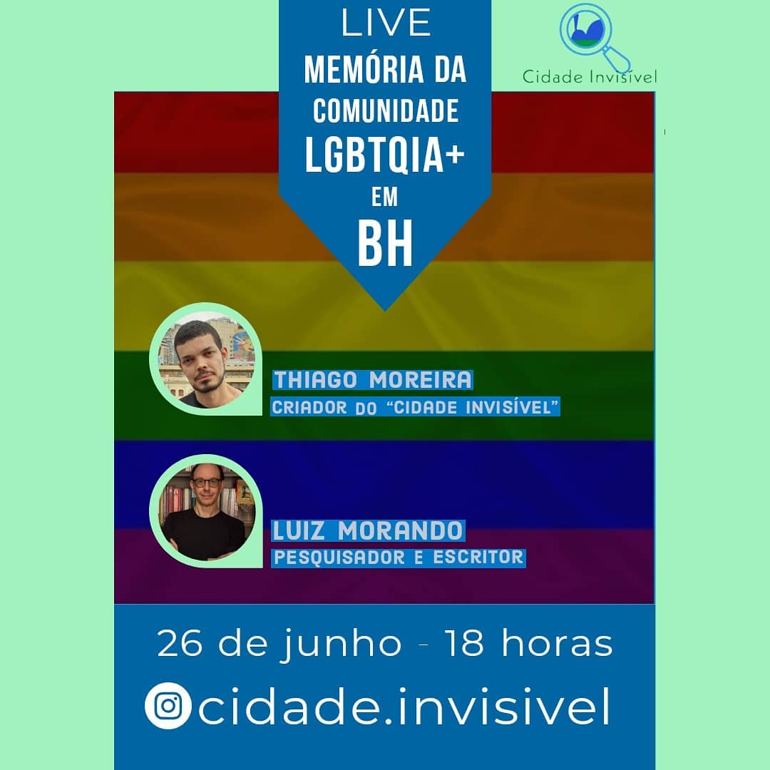 Live: Memória da comunidade LGBTQIA+ em BH - Cidade Invisível
