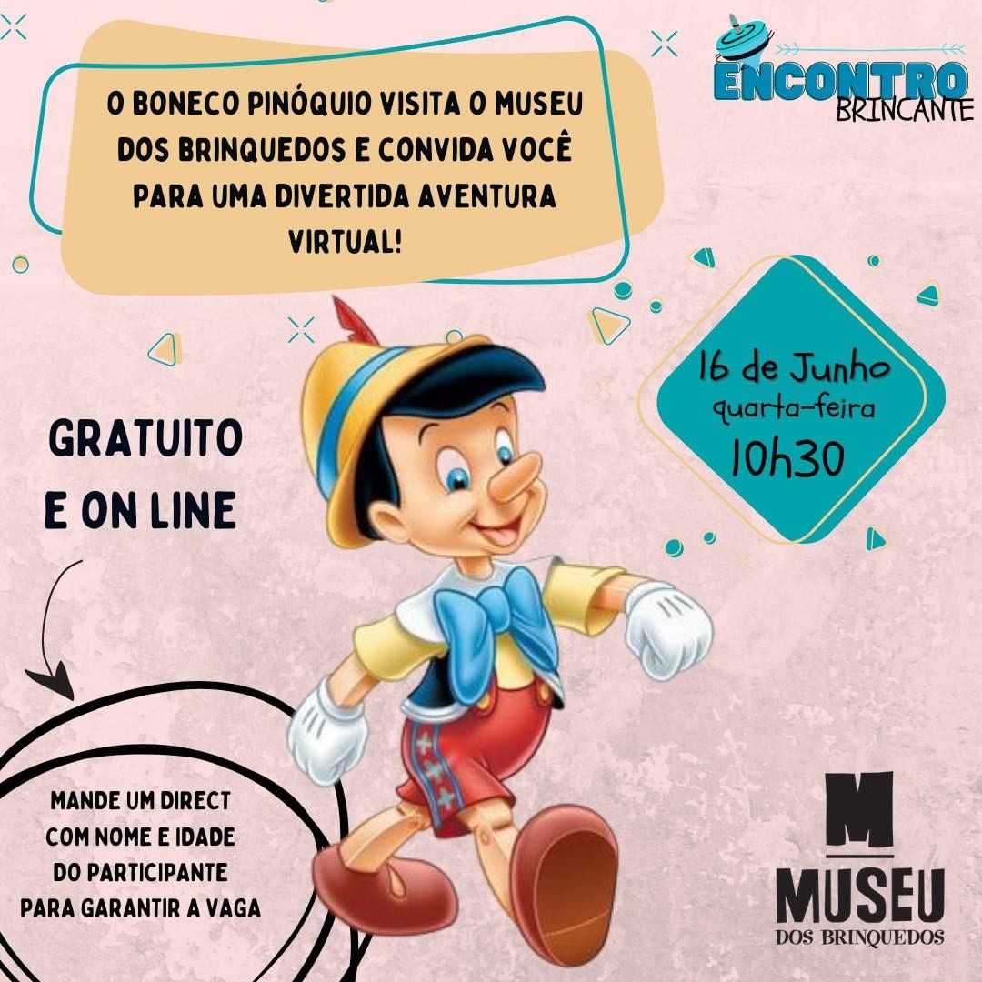 "Pinóquio" - Museu dos Brinquedos