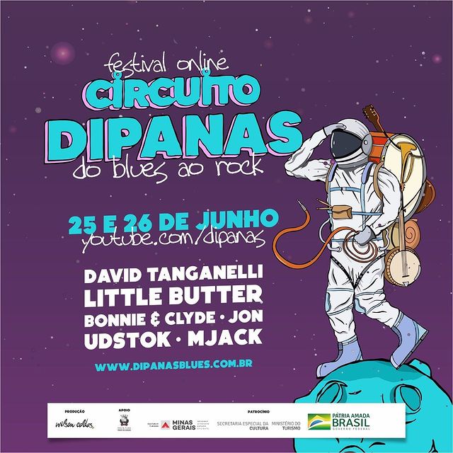 Reprodução: Instagram Festival online "Circuito Dipanas"