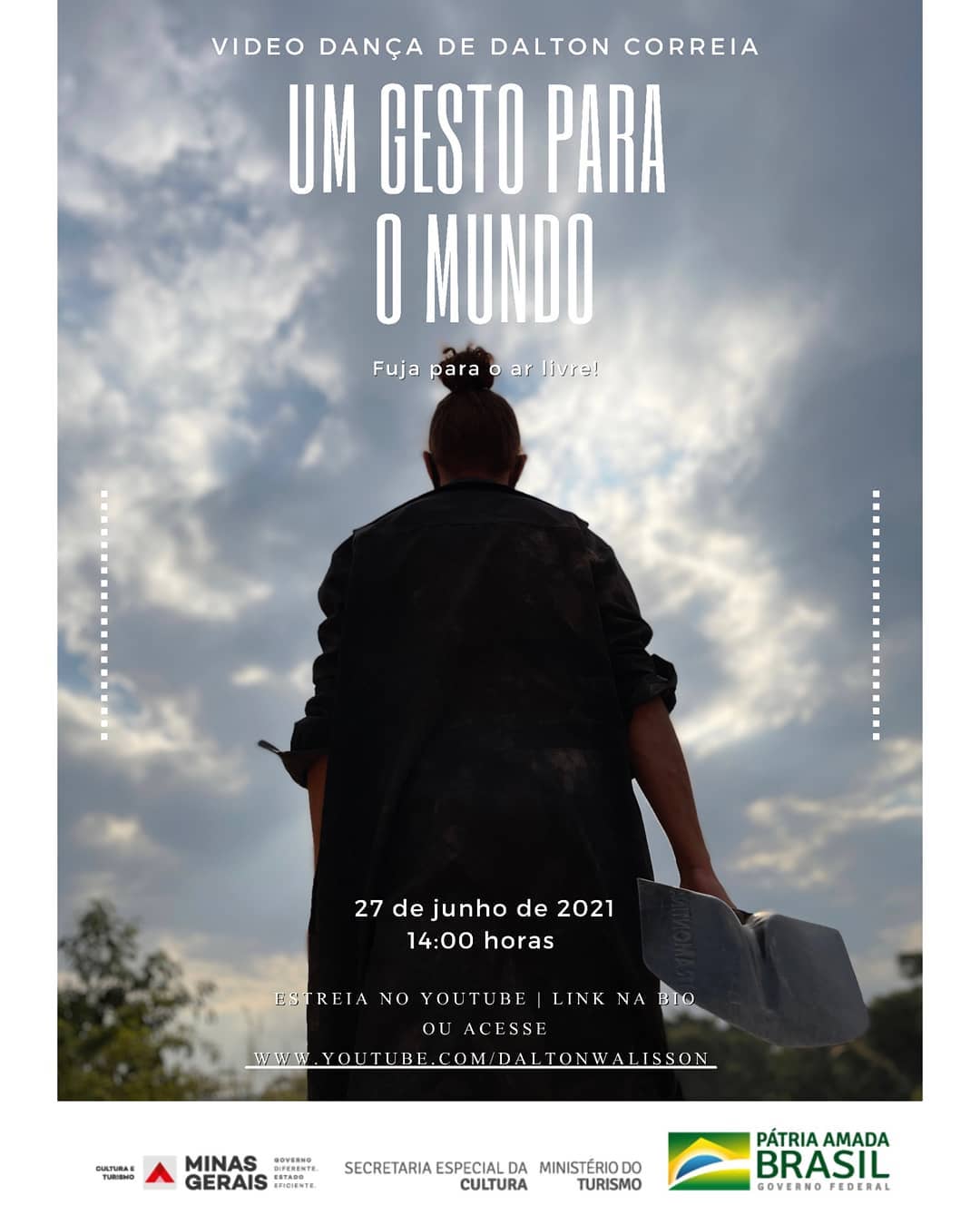 Vídeo Dança de Dalton Correia "Um gesto para o mundo"