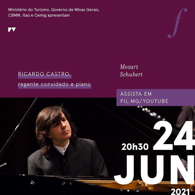"Presto e Veloce | Mozart e Schubert" - Orquestra Filarmônica de MG