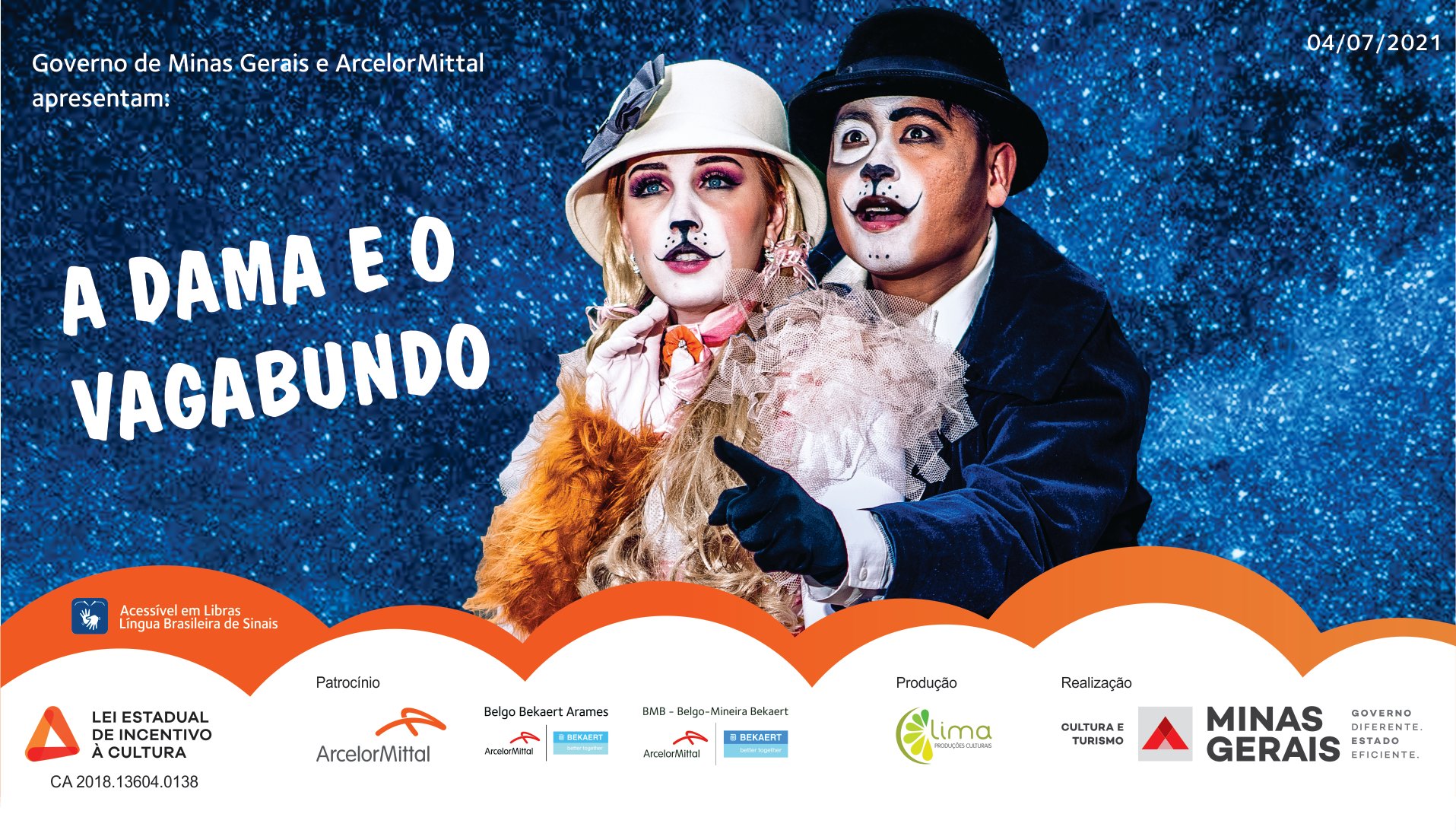 Live "A Dama e o Vagabundo" - Diversão em Cena ArcelorMittal