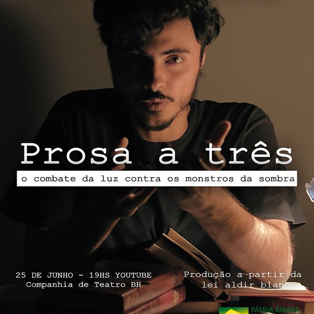 Exibição curta "Prosa a três" - Companhia de Teatro BH