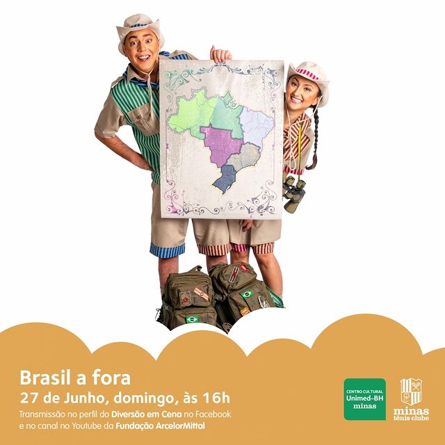 Reprodução: Instagram Diversão em Cena ArcelorMittal- Espetáculo "Brasil a fora"