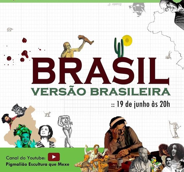 Espetáculo "Brasil: Versão Brasileira" - Grupo Pigmalião Escultura que Mexe