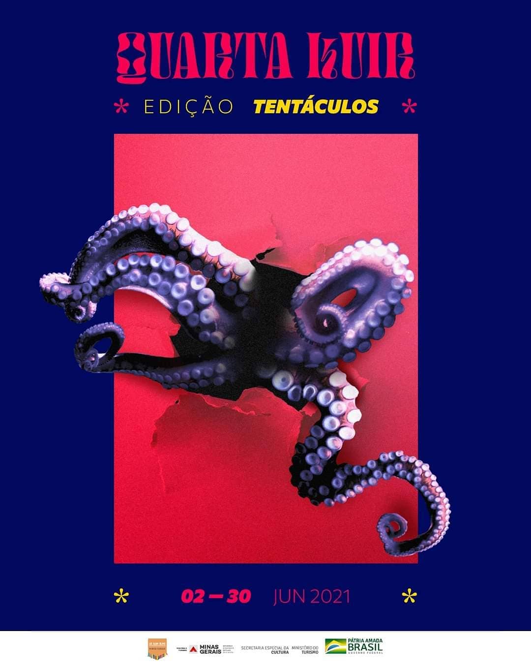 "Quarta Kuir Tentáculos" Mostra permanente de artes LGBTQIA+