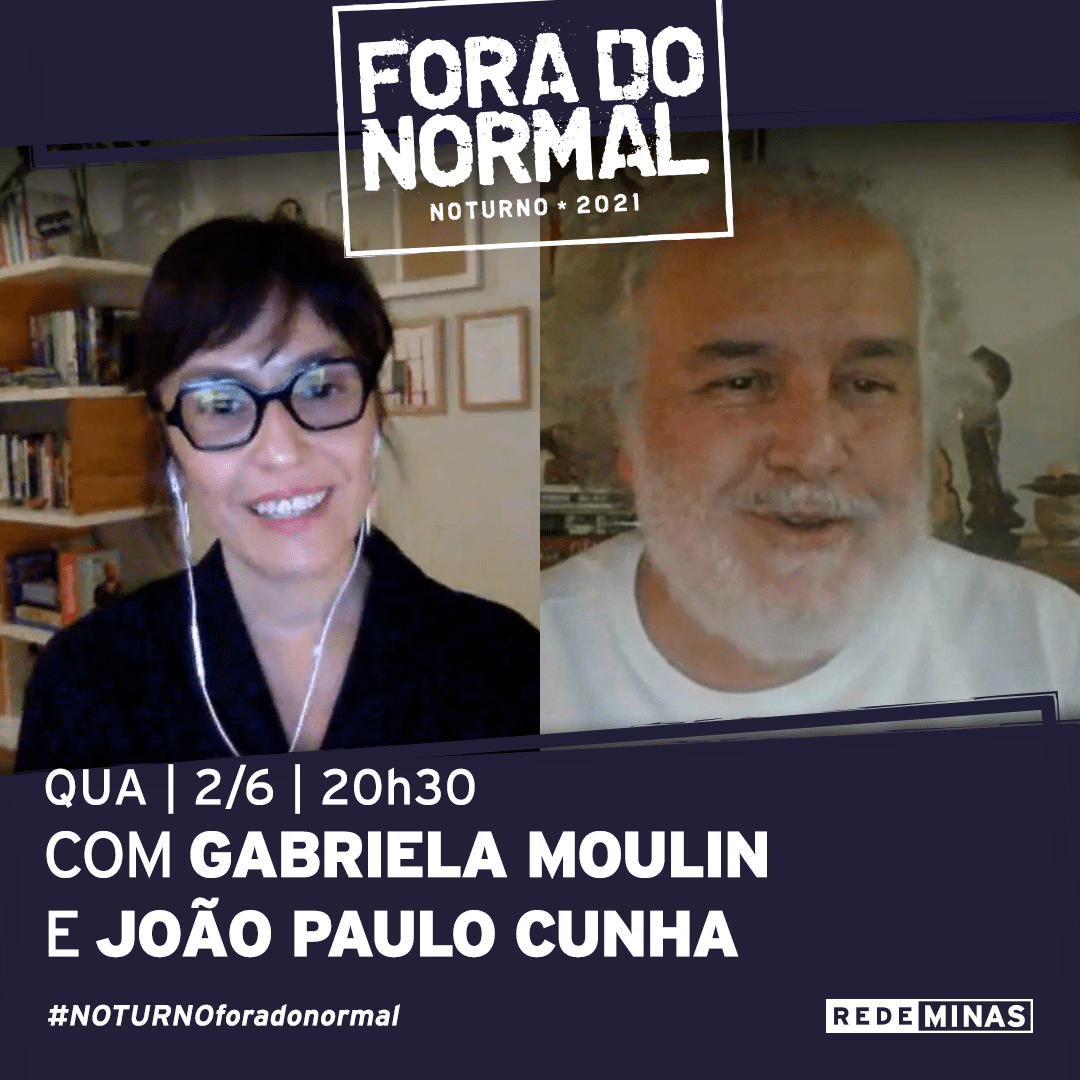 Reprodução: Facebook Noturno Fora do Normal em conversa com Gabriela Moulin e João Paulo Cunha
