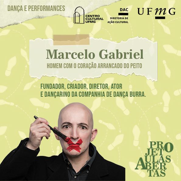 Projeto Aulas Abertas: "Homem com o coração arrancado do peito" - Marcelo Gabriel