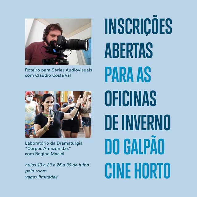 Oficinas de Inverno -Galpão Cine Horto