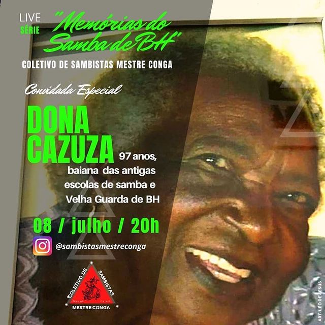 Live Série "Memórias do Samba de BH" com Dona Cazuza