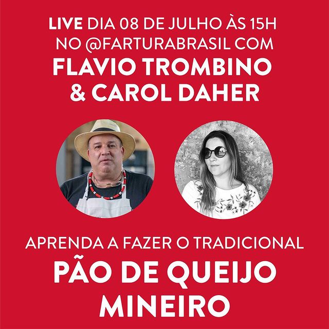 Reprodução: Instagram Live: "Pão de queijo Mineiro"