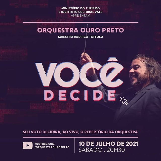 Reprodução: Instagram Concerto "Você Decide" - Orquestra Ouro Preto