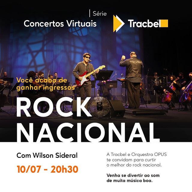 Concertos Virtuais Tracbel - Rock Nacional
