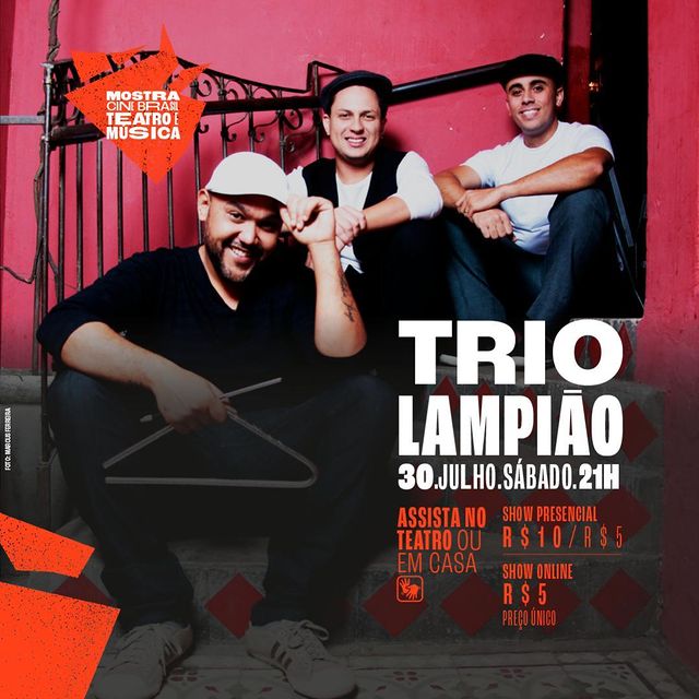 Reprodução: Instagram Show: "Trio Lampião" - Cine Theatro Brasil Vallourec