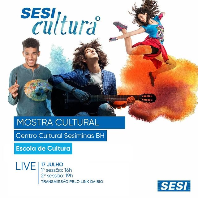 Divulgação/Instagram Mostra Cultural - Centro Cultural SESIMINAS BH