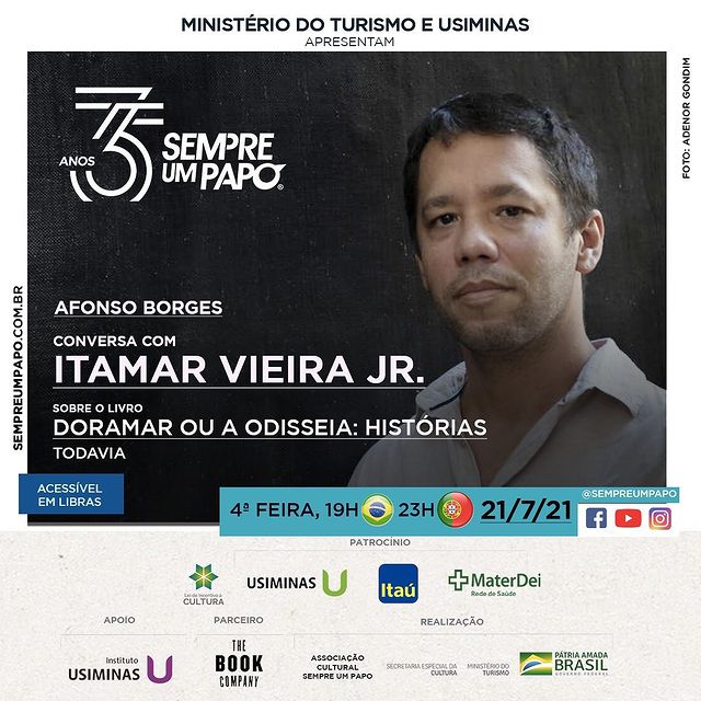 Sempre um Papo recebe Itamar Vieira Junior
