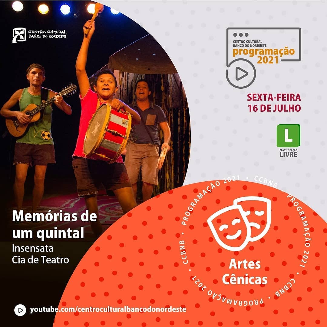 Espetáculo "Memórias de um quintal" - Insensata Cia de Teatro