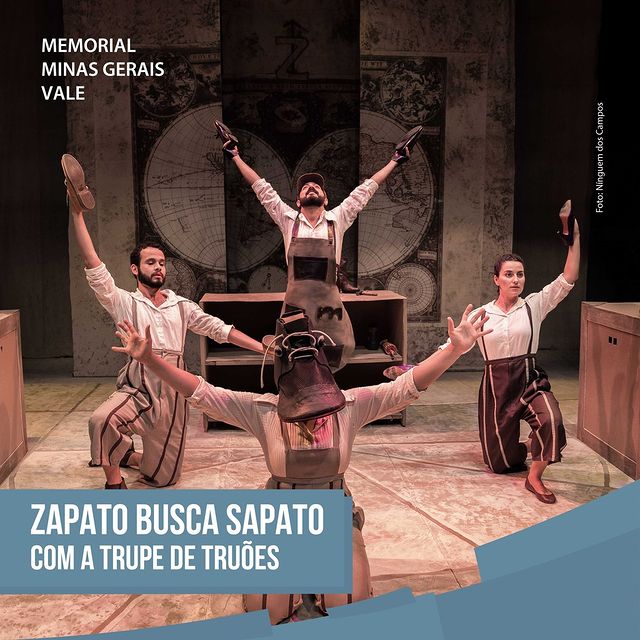 “Zapato Busca Sapato” com a Trupe de Truões - Memorial Vale