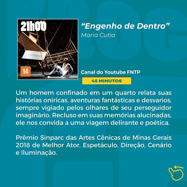 Espetáculo "Engenho de Dentro" - Grupo Maria Cutia de Teatro