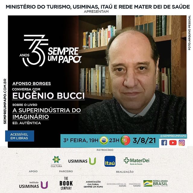 SempreUmPapoEmCasa com Eugênio Bucci