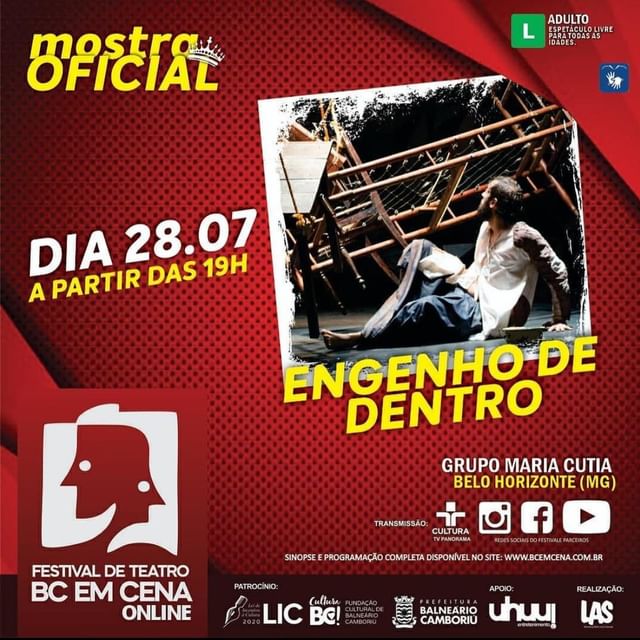 Espetáculo "Engenho de Dentro" - Grupo Maria Cutia de Teatro