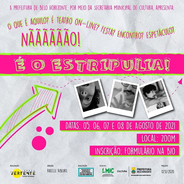 Espetáculo: "Estripulia" - Grupo Vertente Corpo - Es'passo