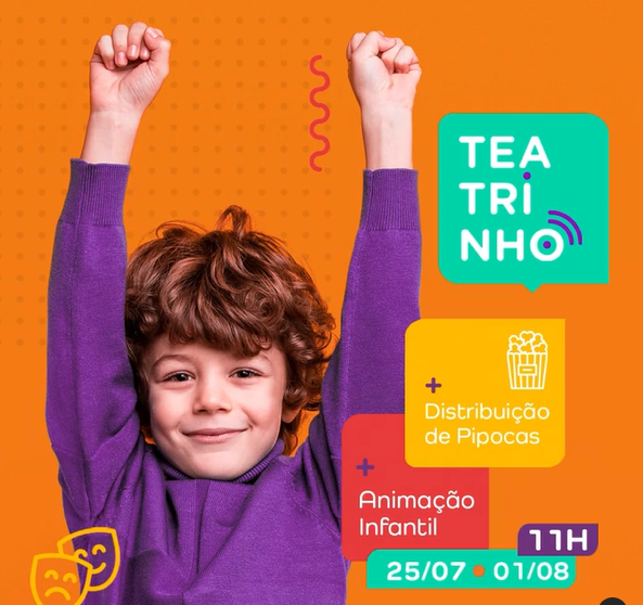 Teatrinho "Amor da Princesa Bela" - Shopping Cidade