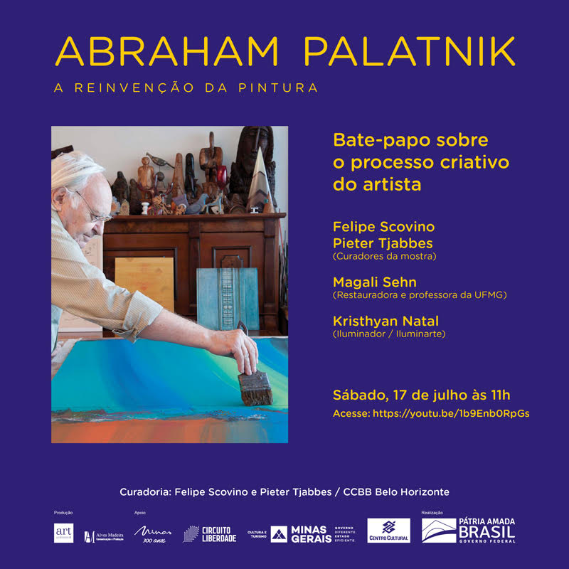 Abraham Palatnik: bate-papo sobre o processo criativo do artista