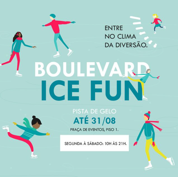Pista de Gelo Ice Fun - Boulevard Shopping