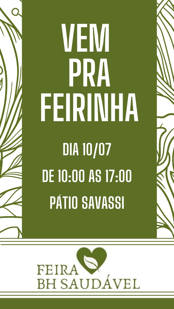 Reprodução oficial Feira BH Saudável