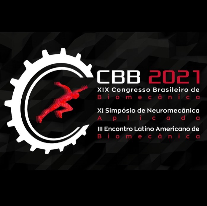 Reprodução evento XIX Congresso Brasileiro de Biomecânica - XIX CBB / XI Simpósio de Neuromecânica Aplicada / III Encontro Latino Americano de Biomecânica - 2021 - Online