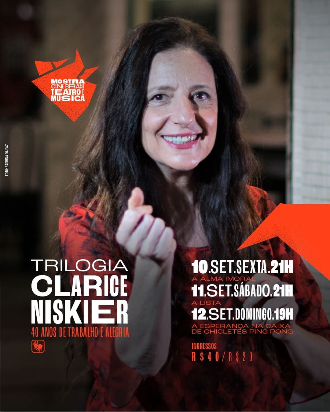 Trilogia Clarice Niskier - Cine Theatro Brasil Vallourec