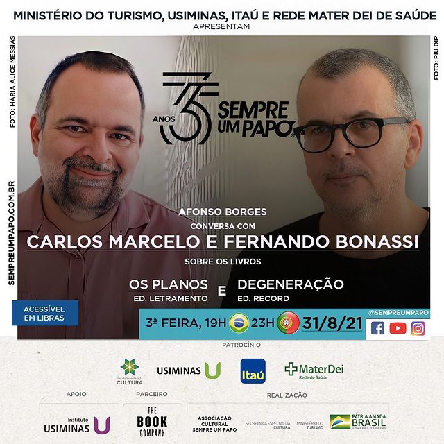 Sempre Um Papo com Carlos Marcelo e Fernando Bonassi