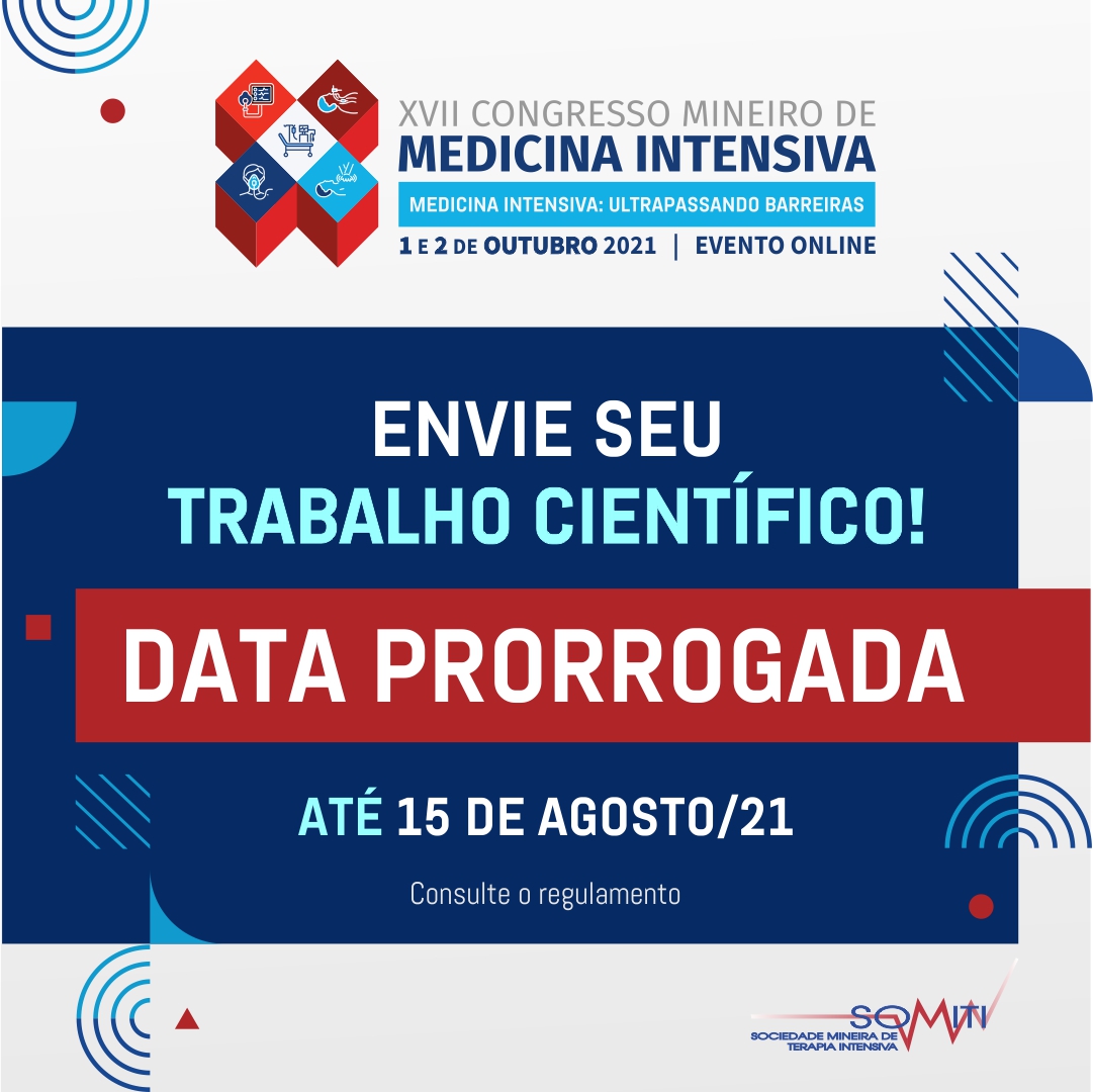 XVIII Congresso Mineiro de Medicina Intensiva 2021 - Online
