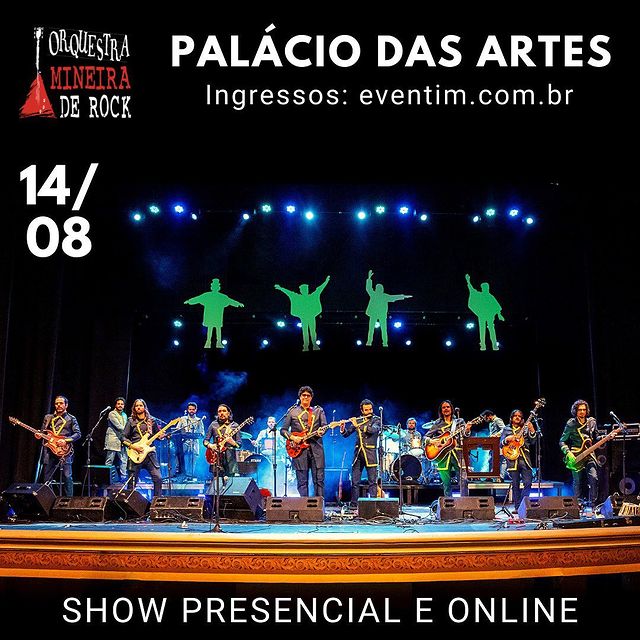 Clássicos do Rock, Brasil e Beatles - Orquestra Mineira do Rock